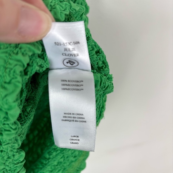 Rails Julie Crinkled Popcorn Mini Dress Size L - Picture 8 of 8